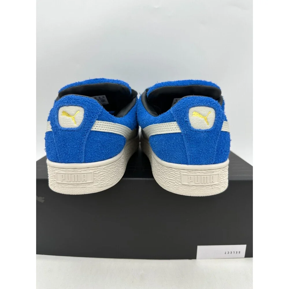 Puma Suede XL Men's Size 10 Blue White Suede Athletic Shoes 398932 02